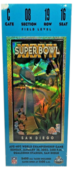 Oakland Raiders, Formerly Los Angeles Raiders vs. Tampa Bay Buccaneers 1980 Game 4 Gameday ticket BuccaneersFan