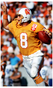 1985 Quarterback Steve Young Buccaneers Uniform and Jersey #7