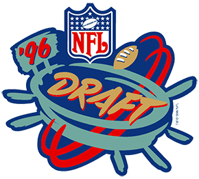 NFL Draft Logo 1990 to Present